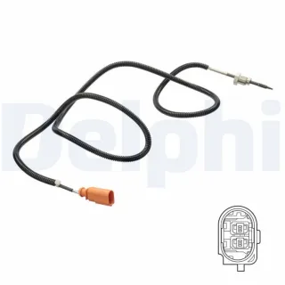 Delphi Abgastemperatursensor Audi Q7 VW Touareg 3,0 TS30181