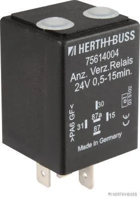 HERTH&BUSS Zeitrelais, 15 A, 5 pins - 75614004