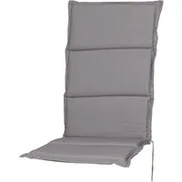 Sun Garden Hochlehnerauflage Hochlehner Elba 50234-715 grau 121x50x4Sun Garden, (1 St), mit Bindebändern