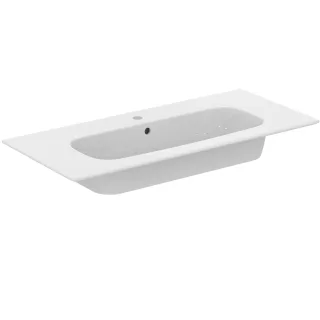 Ideal Standard Möbelpaket i.lifeA m.Waschtisch 100cm u.Schrank m.schwarzem Griff Coffee Oak, K8746NW K8746NW