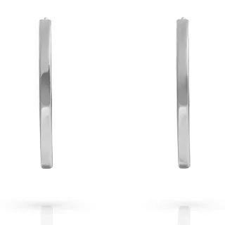 Orphelia 'Anita' Creolen für Damen, 925 Sterling Silber - Silber ZO-7553