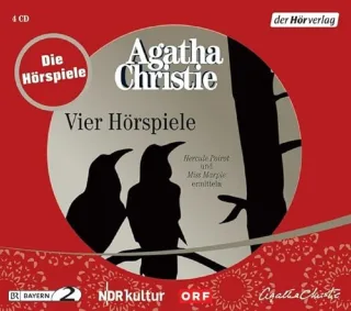 Vier Hörspiele: "Der Mord an Roger Ackroyd" / "Die Fuchsjagd" /  "Tod im Pfarrhaus" / "Die spanische Truhe" (Miss Marple und Hercule Poirot Band 2)