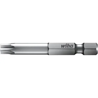 Wiha Bit Set Professional 70 mm TORX (T20) 2-teilges Set 1/4 zoll E6,3 in Box - 10 Stück - 38714