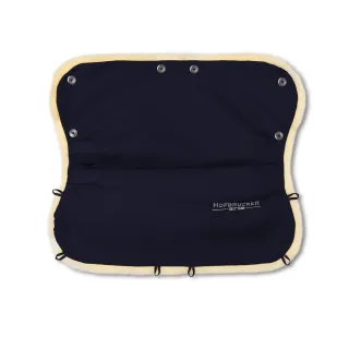 Hofbrucker Lammfellhandwärmer für Kinderwagen, navy blue