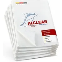 ALCLEAR 950001_5 Ultra-Microfaser Fenstertuch streifenfrei 40x45 cm Mikrofasertuch (70% Polyester, 30% Polyamid, 40x45 cm)