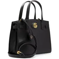 GABRIELLA G By Gabriella Gucci Handtasche VALENTINA, Damen Henkeltasche, Schultertasche, Umhängetasche mit Logoapplikation