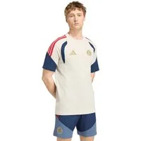 adidas Performance T-Shirt FC Bayern München, T-Shirt Teamline, Herren, Off white
