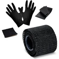 Poppstar Klebeband Reparatur-Gewebeband (Glasfasergewebe mit PU) (1-St) stärker als Klebeband / Panzertape, Outdoor Band 2,5cm x 100cm lang