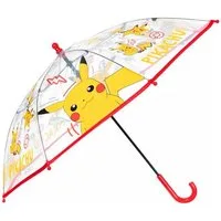 POKÉMON Stockregenschirm Pokémon Thunder Kinder transparenter Regenschirm Ø72 cm