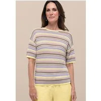bianca Strickpullover OLINDE in modischem Streifenlook in Trendfarben