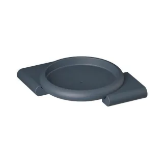 Hewi 477 Eckablage 477.32B10092 205x205x37mm, matt, anthrazitgrau