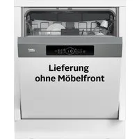 BEKO teilintegrierbarer Geschirrspüler BDSN16R46W, 9,5 l, 15 Maßgedecke, Quick&Shine – schnelle Reinigung mit optimaler Trocknung