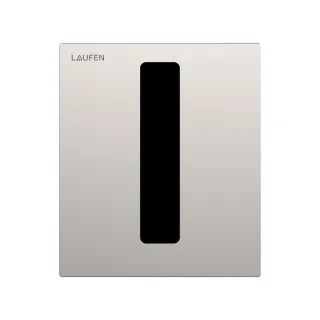 LAUFEN INEO E-AU 105 Betätigungsplatte Urinal Edelstahl gebürstet Taste schwarz, H9091059280001 H9091059280001