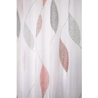 HOME WOHNIDEEN Vorhang 41462 PAOLO Fertigvorhang aus Voile, bedruckt, Kräuselband (1 St), transparent, 100% Polyester
