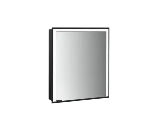 emco LED-Lichtspiegelschrank Prime 3 Unterputz, 600 mm, Anschlag rechts, schwarz, 949714401 949714401