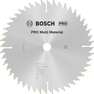 Bosch PRO Kreissägeblatt Multi Material für Handkreissägen - 2608640815
