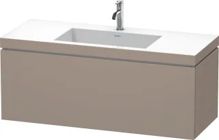 Duravit L-Cube c-bonded Set wandhängend Basalt Matt 1200x480x500 mm - LC6919O4343 LC6919O4343