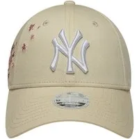New Era Baseball Cap New Era Floral Icon 9Forty Neyyan Cap Damen Beige