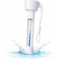 TK Gruppe Schwimmthermometer Schwimmendes Pool Thermometer – Wasserthermometer für Pool, Whirlpool