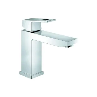 Grohe Eurocube Waschtischarmatur 23446000 chrom, ohne Ablaufgarnitur, mittelhohe Auführung