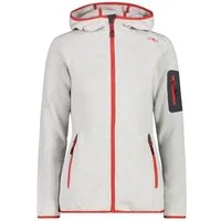 CMP Fleecejacke CMP Damen Jacke Knitted Melange Hoody 3H19826