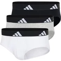 adidas Sportswear Slip Active Flex Cotton (3er Pack) elastisch, Logo-Bund, scheuerfreies Tragegefühl, ohne Eingriff