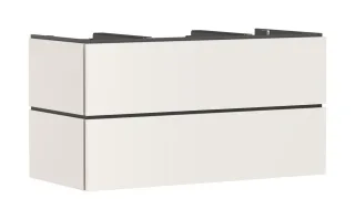 Hansgrohe Waschtischunterschrank Xilesa E 1180x550mm 2SK Ko.m.AWT/AWTge Sandbeige matt, 54303780 54303780
