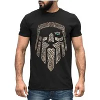 Neverless Print-Shirt Herren T-Shirt Odin Gott Valhalla Wikinger Nordmänner nordische mit Print