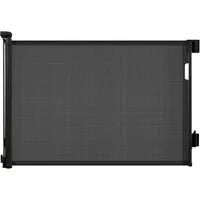 Sekey Treppenschutzgitter Treppenschutzgitter ausziehbar Absperrgitter Hund Kinder Schutzgitter (1 St), 0–150 cm Schwarz, 1 Stück, mit Bohren, geeignet für Innen & Außen