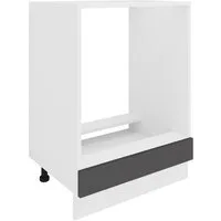 VCM Herdumbauschrank Esilo Ofen 82x60x46cm (1-St) Herdumbauschrank, verstellbare Füße