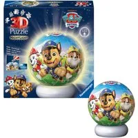 Ravensburger Puzzleball Nachtlicht Paw Patrol, 72 Puzzleteile, beleuchtet