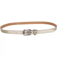 MIRROSI Ledergürtel Damen Gürtel Echtleder, Made in Italy, 18mm breit (Passt fast zu jeder Hosenschlaufe) aus Echtem Leder