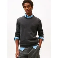 Tommy Hilfiger Rundhalspullover ESSENTIAL COTTON Crewneck Regular Fit Premium Mode