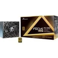 FOCUS GX-1000-V4 1000W ATX3.1, PC-Netzteil schwarz, 1x 12-Pin High Power GPU, 3x PCIe, Kabel-Management, 1000 Watt