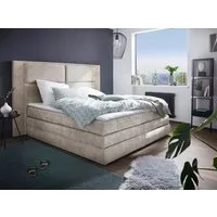 COLLECTION AB Boxspringbett Copenhagen, inklusive Bettkasten, Topper, wahlweise mit LED-Beleuchtung