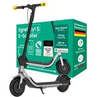 Egret E-Scooter Ey! 1,2,3,6,S mit Straßenzulassung, Blinker, 20 km/h, 30-65 km Reichweite, Entwicklung & Service aus Deutschland