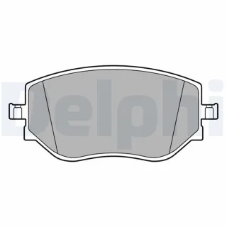 Delphi Bremsbel?ge vorne Dacia Sandero Nissan Micra Renault Clio