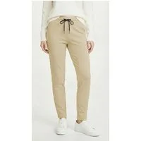 Kendindza Collection Stretch-Hose Damen Hose Stretch mit Kordel Stoffhose Damen elegant lang Made in Italy: Jogger-Pants, Gummibund, Schlupfhose weicher Stoff