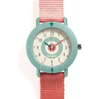 DJECO Quarzuhr Armbanduhr drehbare Lünette Kinderuhr inkl. Batterie