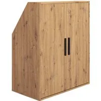 Gami Kleiderschrank UNDER ein praktisches und funktionales Möbel für Dachschrägen