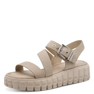 Tamaris - Da.-Sandalette taupe - Gr. - 39