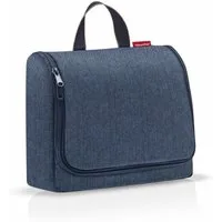 REISENTHEL® Kulturbeutel toiletbag XL Herringbone Dark Blue