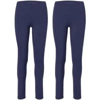 Merry Style Leggings 2er Pack Damen Hose aus Baumwolle MS10-198 (1-tlg)