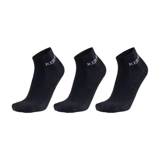 Replay - "Banderole" Socken für Herren/Damen Unisex, Niedrig geschnitten (3er-Pack) (Schwarz/Burgfelsen)