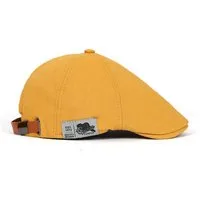 Bwecuy Flat Cap Retro Vintage Street Beret Cap,Flacher Verstellbarer