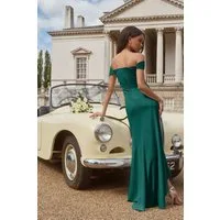 LIPSY Abendkleid Lipsy Bardot-Brautjungfernkleid, Regular (1-tlg)