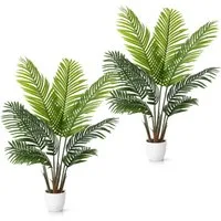 Kunstpalme Künstliche Areca Palme, Künstliche Palme, Kunstpalme mit Topf Areca Palme, PASCH, Höhe 110 cm