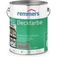 Remmers Wetterschutzfarbe Deckfarbe anthrazitgrau (RAL 7016) 5 Liter, für viele Untergründe, hochdeckend, wetterfest