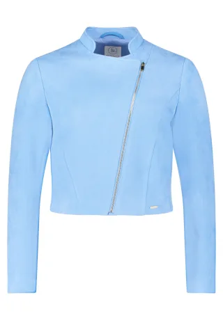 Betty & Co - Bikerjacke blau - Gr. - 38