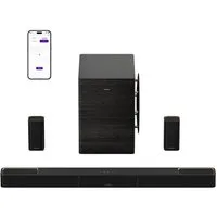 Ultimea Skywave 7.1.4ch Series Soundbar 7.1.4-Kanal Dolby Atmos (Bluetooth, 980 W, 360° SurroundX Audio, Verlustfreie Audioübertragung, Dolby Atmos)